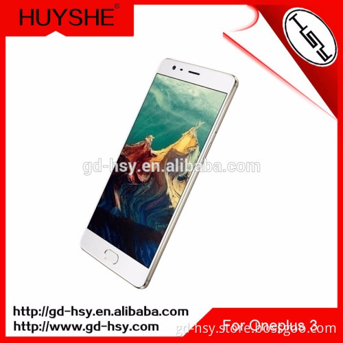 HUYSHE China Supplier Wholesale Best 3d 9h Hardness Tempered Glass Screen Protector For Oneplus 3